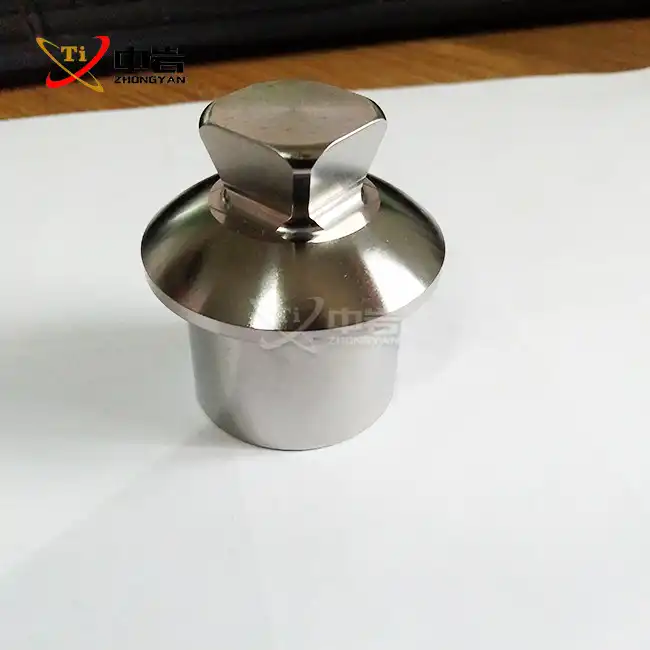 Titanium Tube Adapter for Precision Tube Fitting Applications