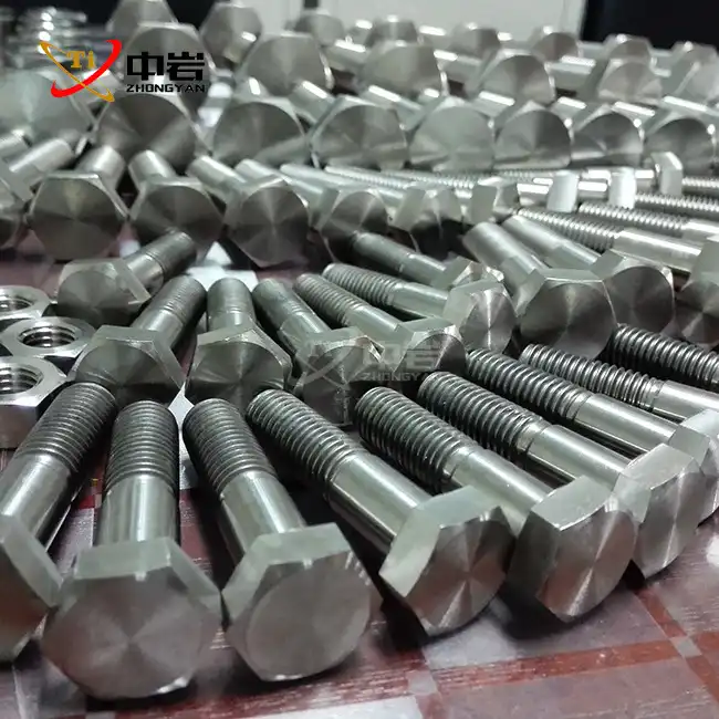 Where to Buy Custom Thin Titanium Nut in Industrial Park？