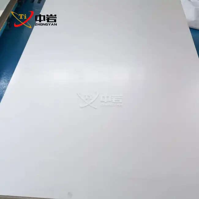 Biocompatible titanium grade 4 plate for orthopedic implants