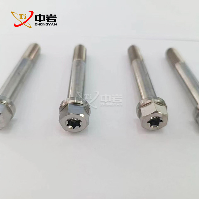 Custom Socket Head Titanium Bolt